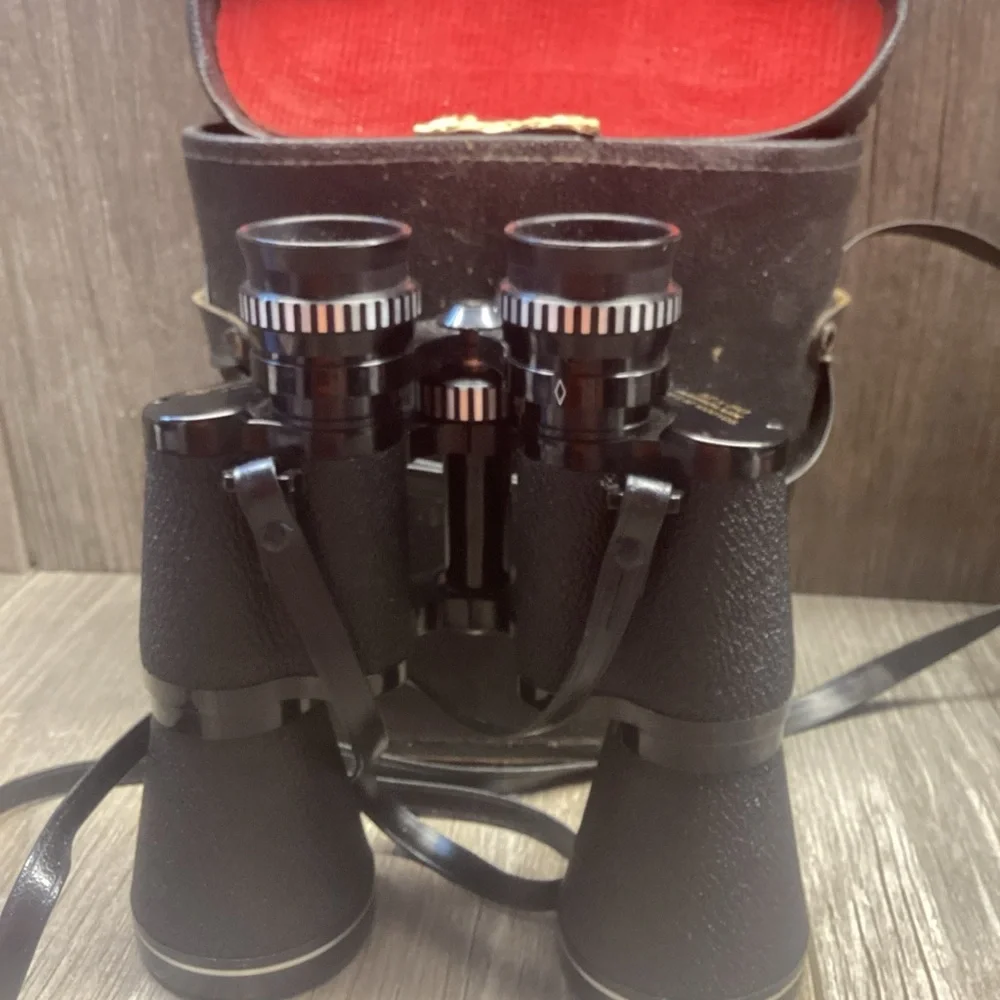 Carl Wetzlar Parts/Repair 12x50 Coated Binoculars 262ft at 1000y +Leather Case